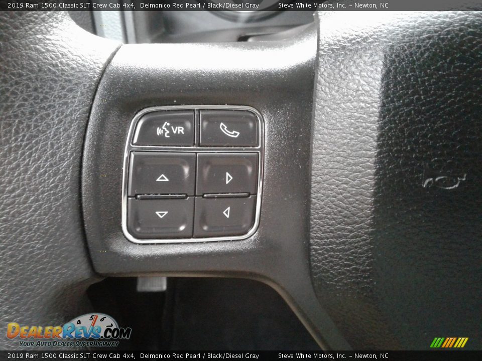 2019 Ram 1500 Classic SLT Crew Cab 4x4 Delmonico Red Pearl / Black/Diesel Gray Photo #15