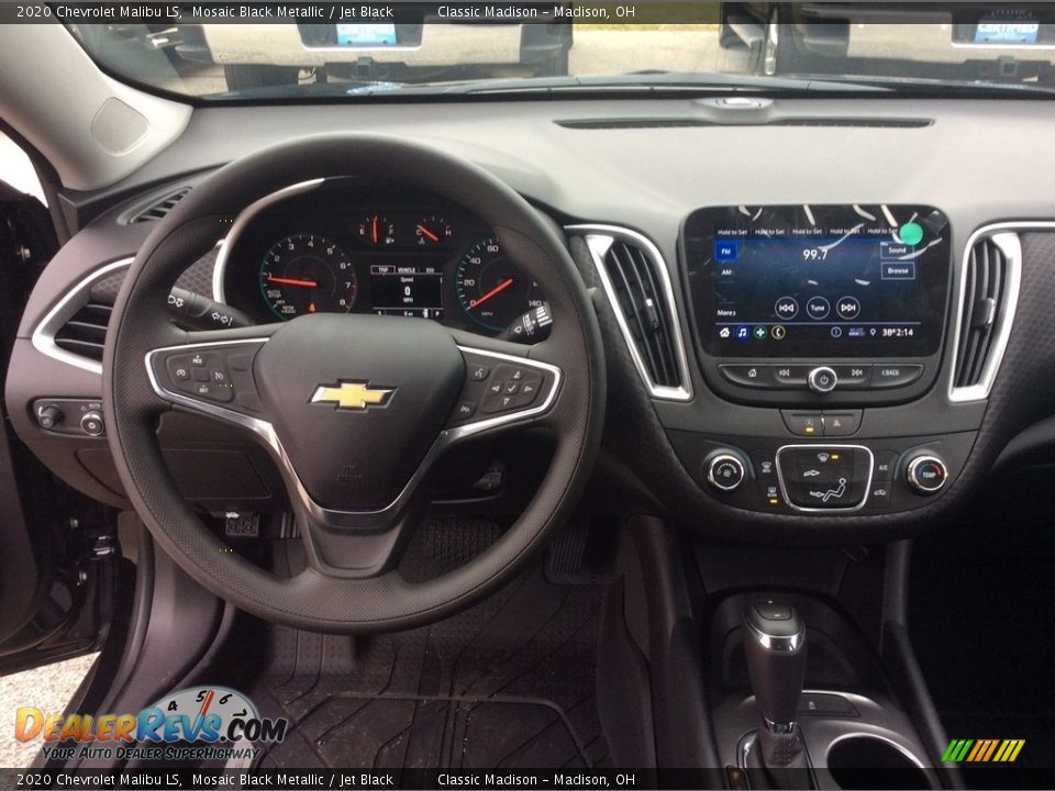 2020 Chevrolet Malibu LS Mosaic Black Metallic / Jet Black Photo #3