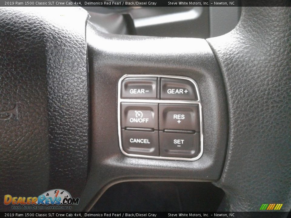 2019 Ram 1500 Classic SLT Crew Cab 4x4 Delmonico Red Pearl / Black/Diesel Gray Photo #16