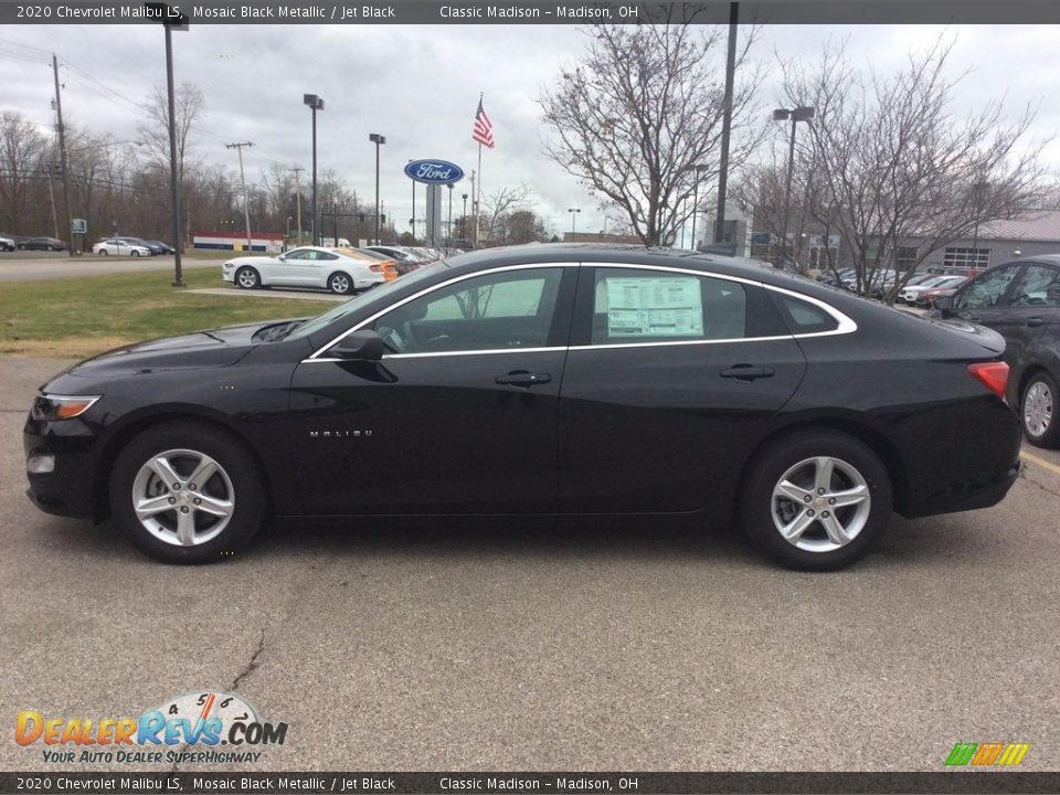 2020 Chevrolet Malibu LS Mosaic Black Metallic / Jet Black Photo #6