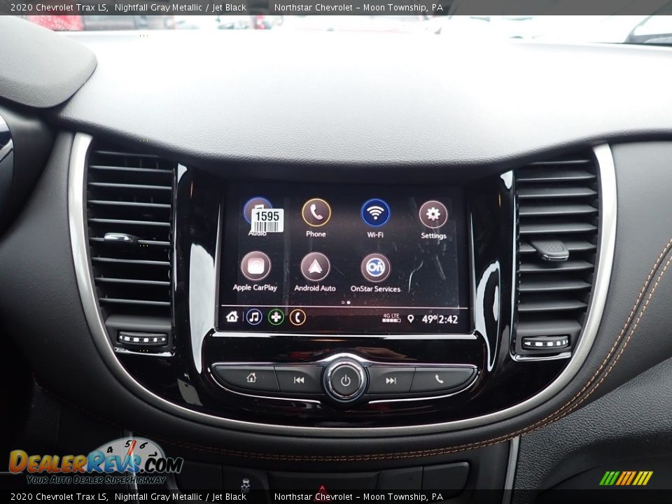 2020 Chevrolet Trax LS Nightfall Gray Metallic / Jet Black Photo #17