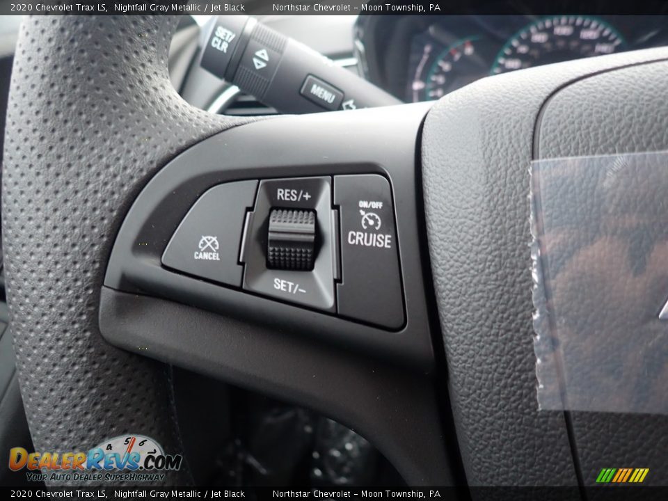 2020 Chevrolet Trax LS Nightfall Gray Metallic / Jet Black Photo #19
