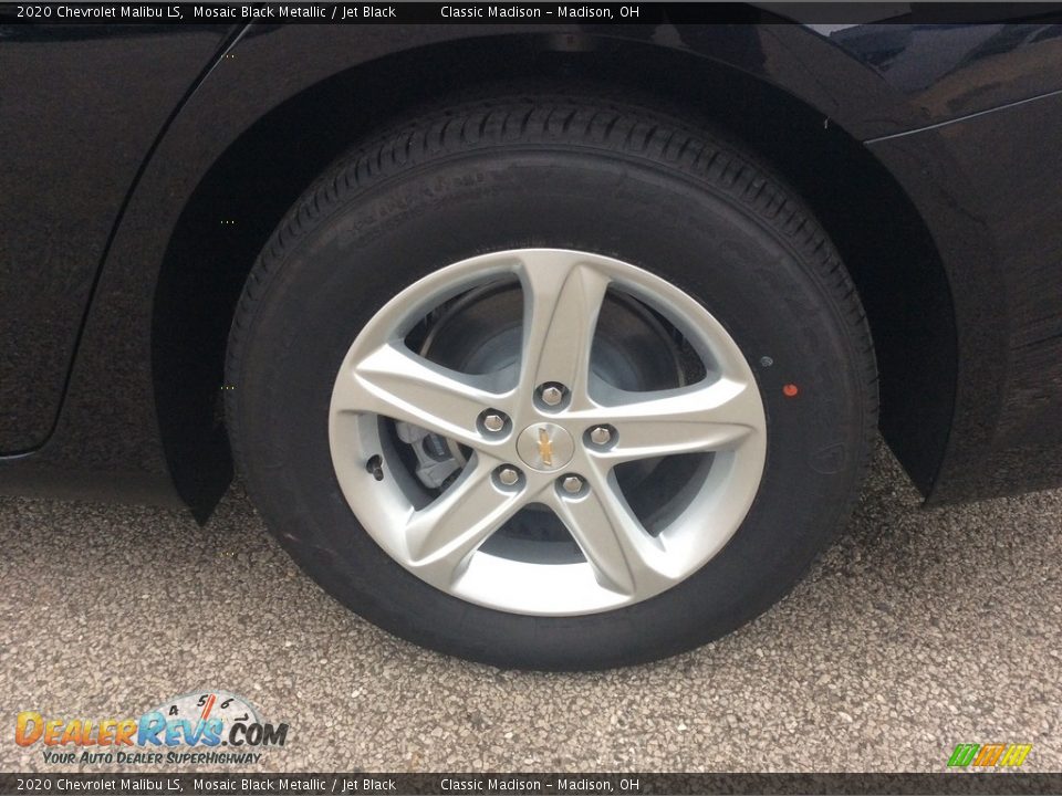 2020 Chevrolet Malibu LS Mosaic Black Metallic / Jet Black Photo #9