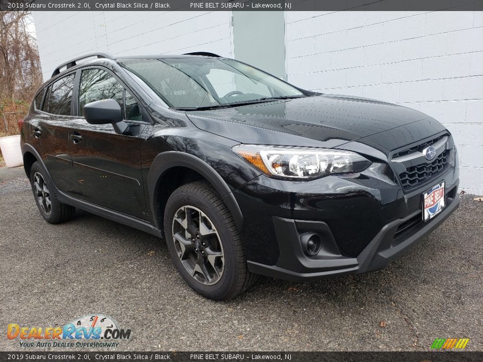 2019 Subaru Crosstrek 2.0i Crystal Black Silica / Black Photo #1