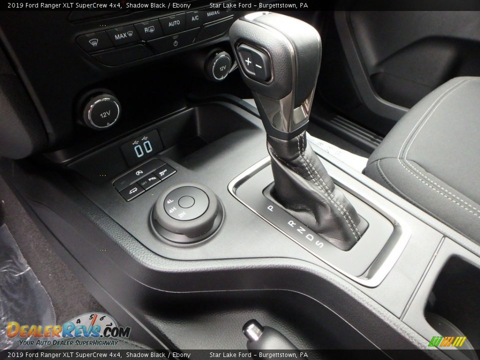 2019 Ford Ranger XLT SuperCrew 4x4 Shifter Photo #11