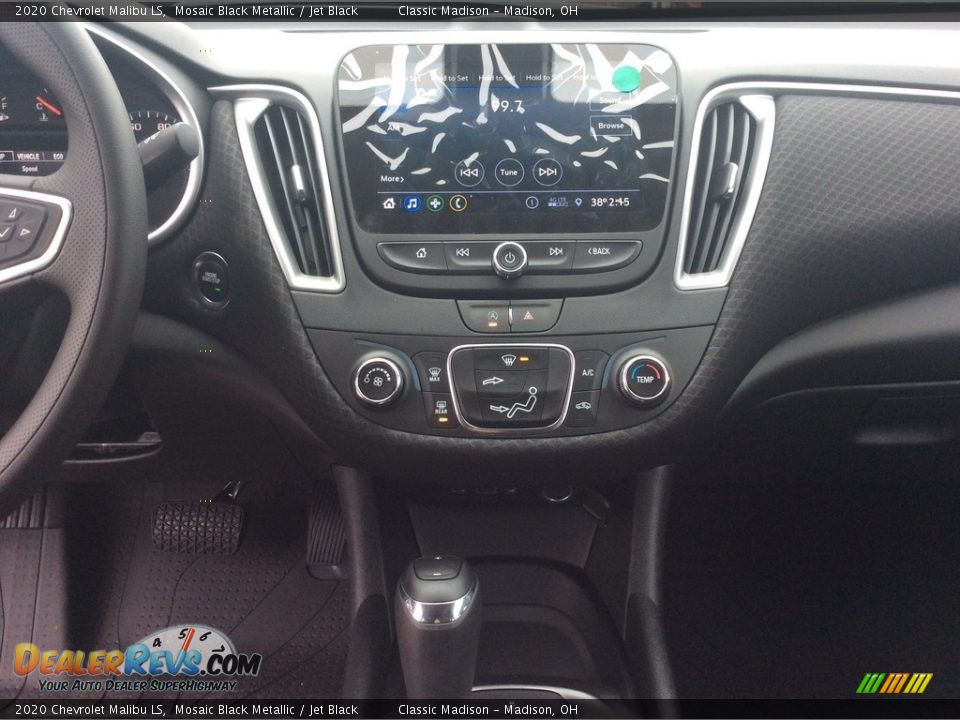 2020 Chevrolet Malibu LS Mosaic Black Metallic / Jet Black Photo #13