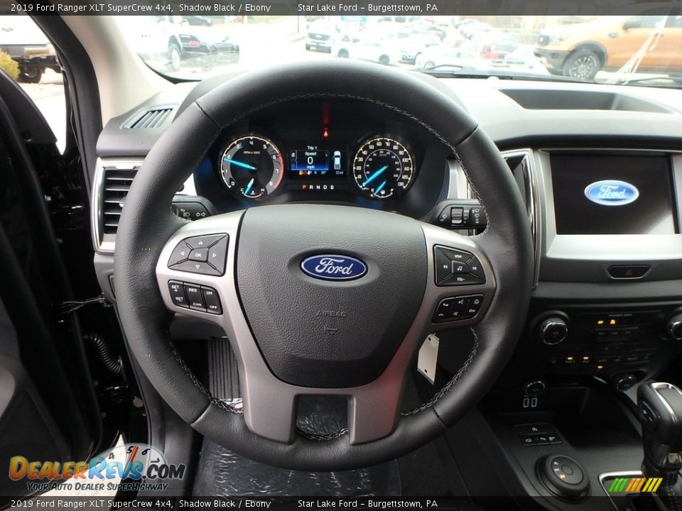 2019 Ford Ranger XLT SuperCrew 4x4 Steering Wheel Photo #16