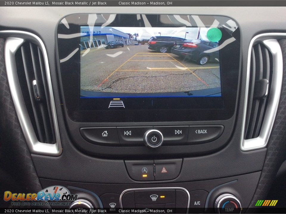 2020 Chevrolet Malibu LS Mosaic Black Metallic / Jet Black Photo #20