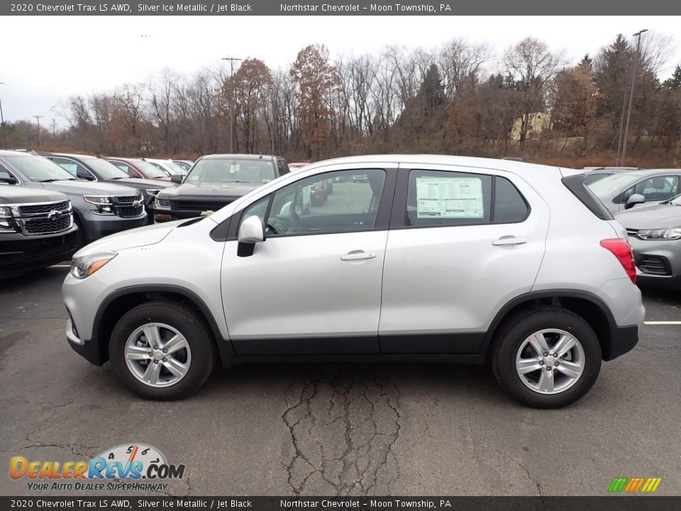 2020 Chevrolet Trax LS AWD Silver Ice Metallic / Jet Black Photo #2