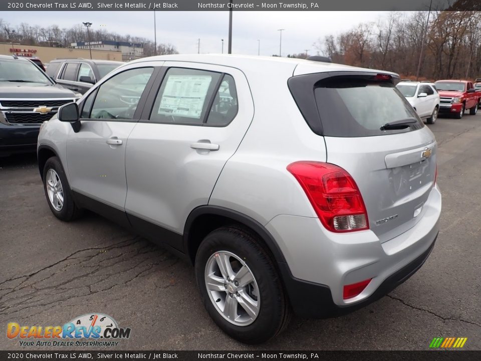 2020 Chevrolet Trax LS AWD Silver Ice Metallic / Jet Black Photo #3