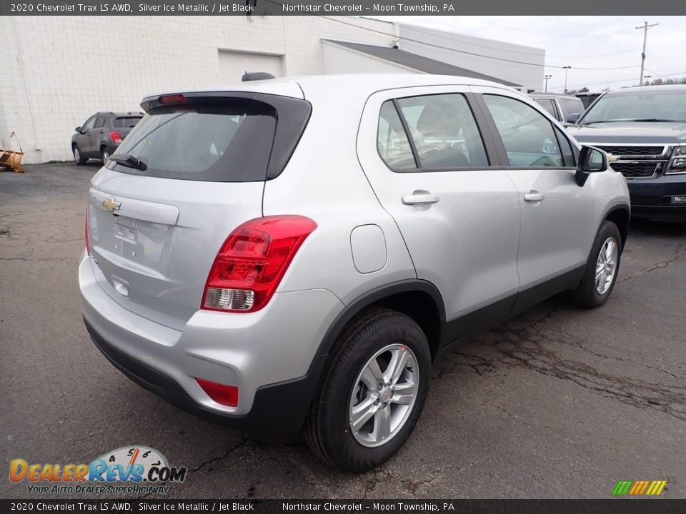 2020 Chevrolet Trax LS AWD Silver Ice Metallic / Jet Black Photo #5