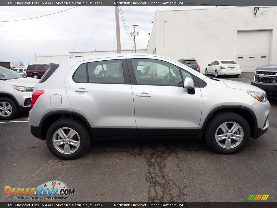 2020 Chevrolet Trax LS AWD Silver Ice Metallic / Jet Black Photo #6