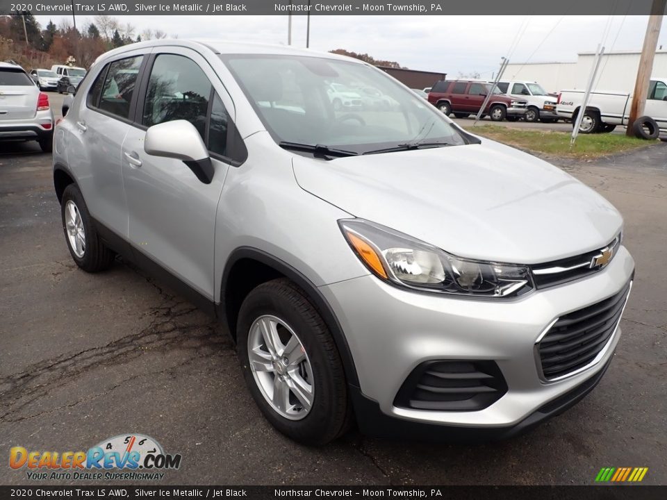 2020 Chevrolet Trax LS AWD Silver Ice Metallic / Jet Black Photo #7