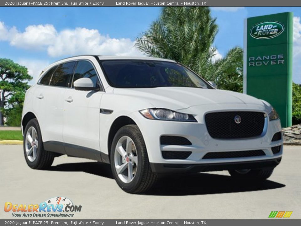 2020 Jaguar F-PACE 25t Premium Fuji White / Ebony Photo #2