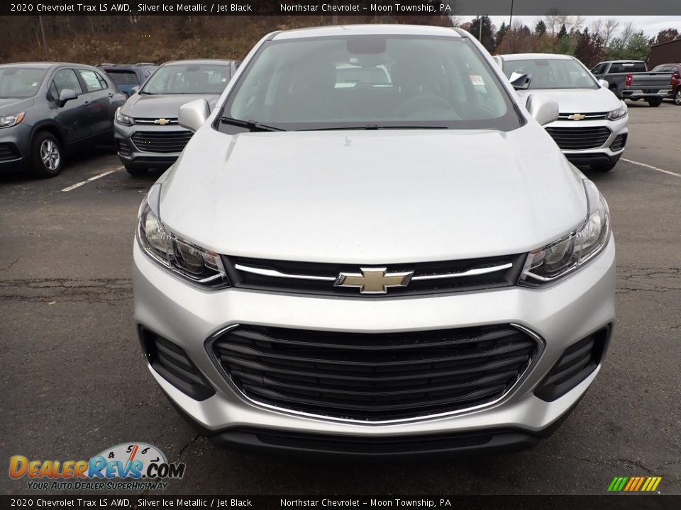 2020 Chevrolet Trax LS AWD Silver Ice Metallic / Jet Black Photo #8