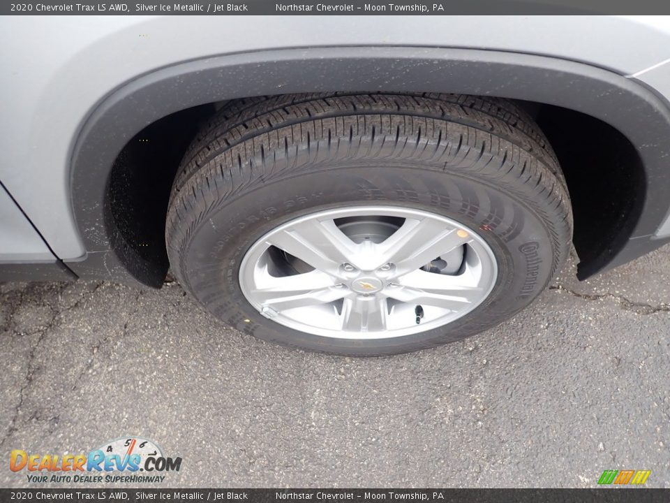 2020 Chevrolet Trax LS AWD Silver Ice Metallic / Jet Black Photo #9
