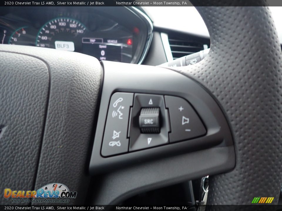 2020 Chevrolet Trax LS AWD Silver Ice Metallic / Jet Black Photo #17