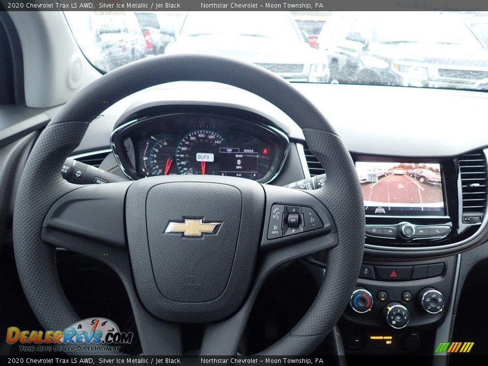 2020 Chevrolet Trax LS AWD Silver Ice Metallic / Jet Black Photo #20