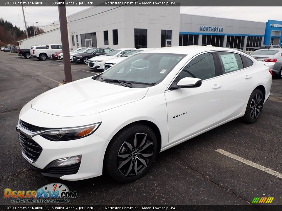 2020 Chevrolet Malibu RS Summit White / Jet Black Photo #1