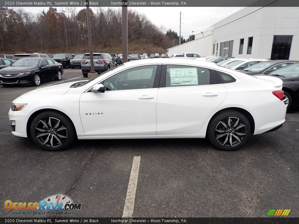2020 Chevrolet Malibu RS Summit White / Jet Black Photo #2