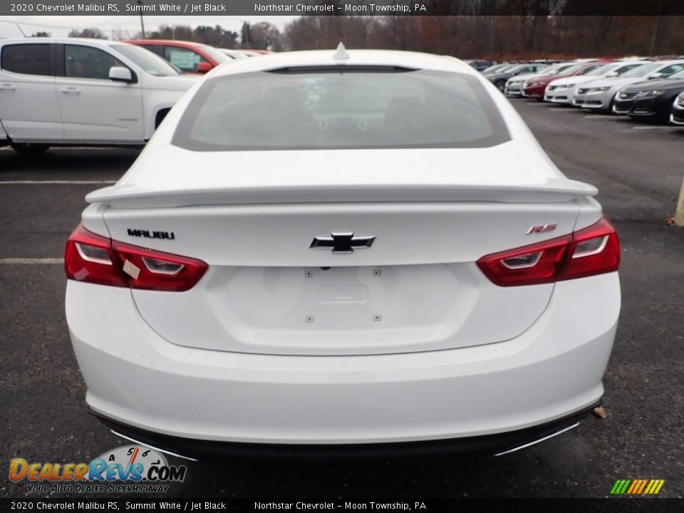 2020 Chevrolet Malibu RS Summit White / Jet Black Photo #4