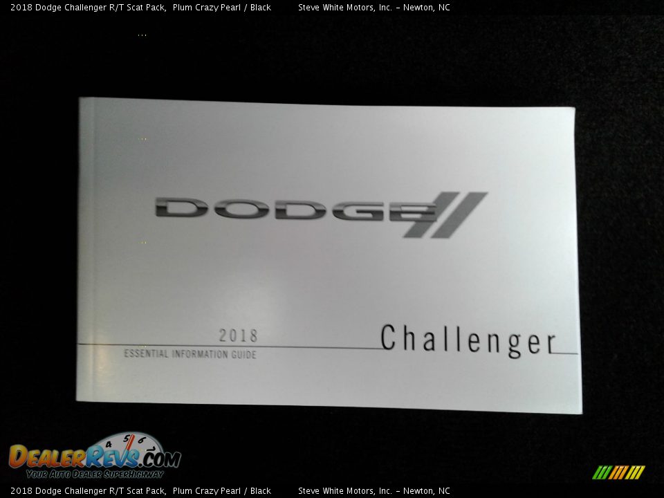 2018 Dodge Challenger R/T Scat Pack Plum Crazy Pearl / Black Photo #34
