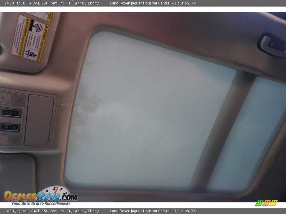 2020 Jaguar F-PACE 25t Premium Fuji White / Ebony Photo #24