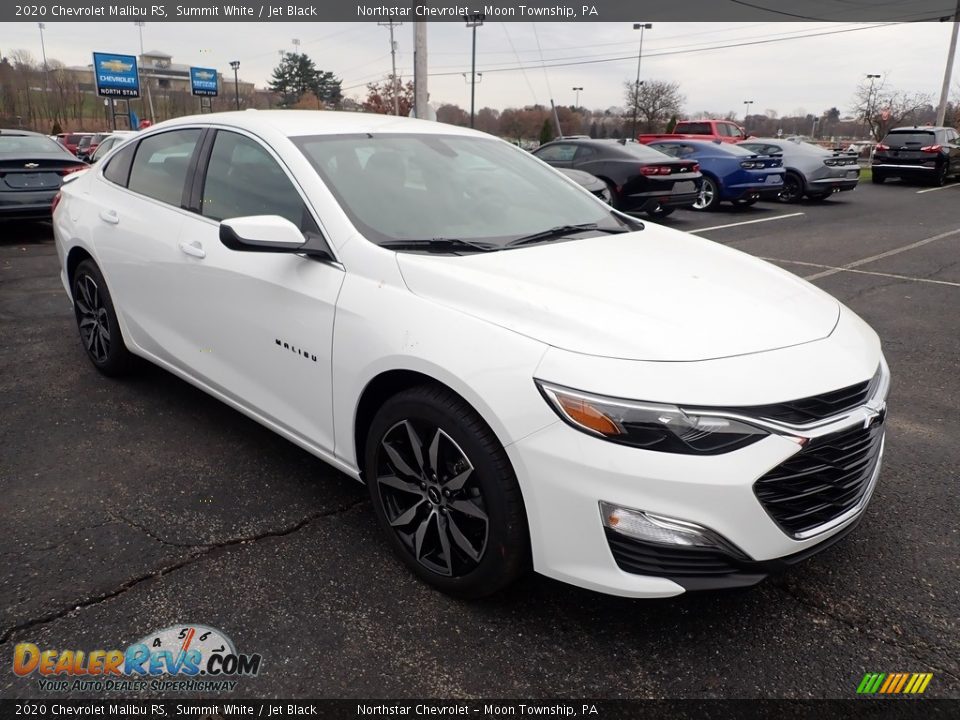 2020 Chevrolet Malibu RS Summit White / Jet Black Photo #7