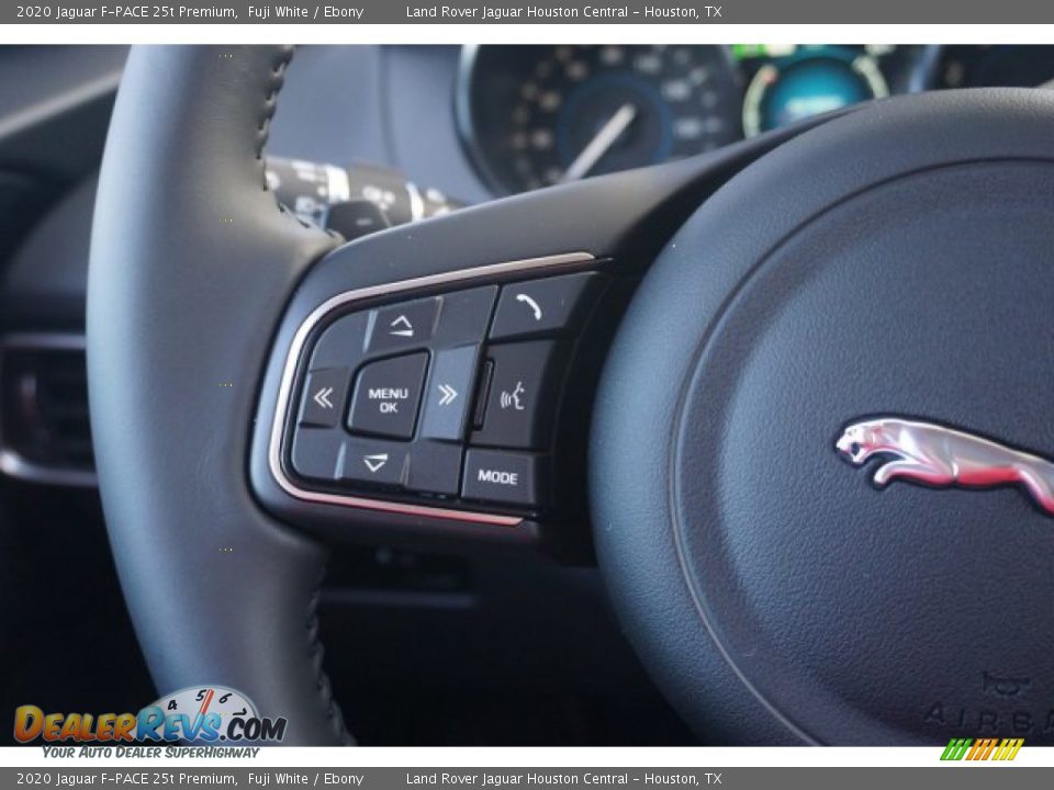2020 Jaguar F-PACE 25t Premium Fuji White / Ebony Photo #27