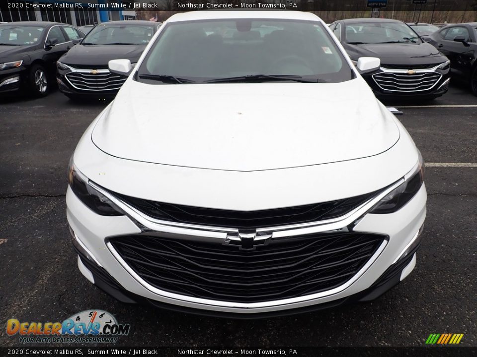 2020 Chevrolet Malibu RS Summit White / Jet Black Photo #8