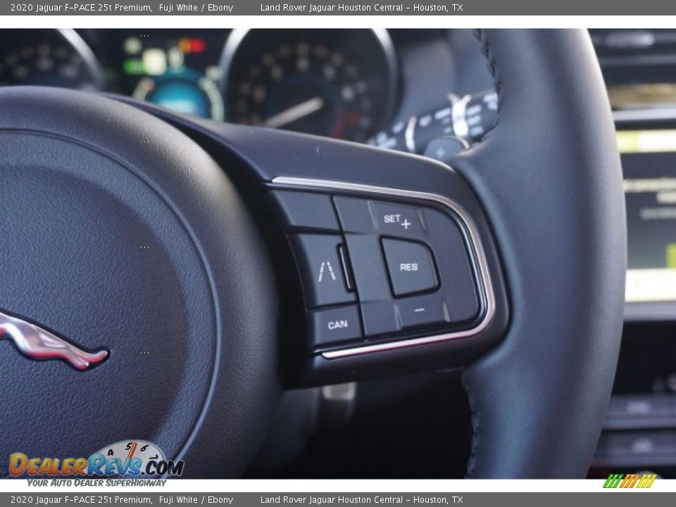 2020 Jaguar F-PACE 25t Premium Fuji White / Ebony Photo #28