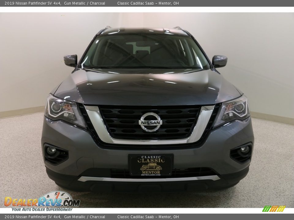 2019 Nissan Pathfinder SV 4x4 Gun Metallic / Charcoal Photo #2
