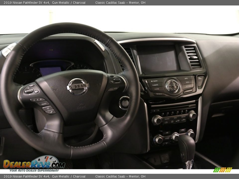 2019 Nissan Pathfinder SV 4x4 Gun Metallic / Charcoal Photo #6