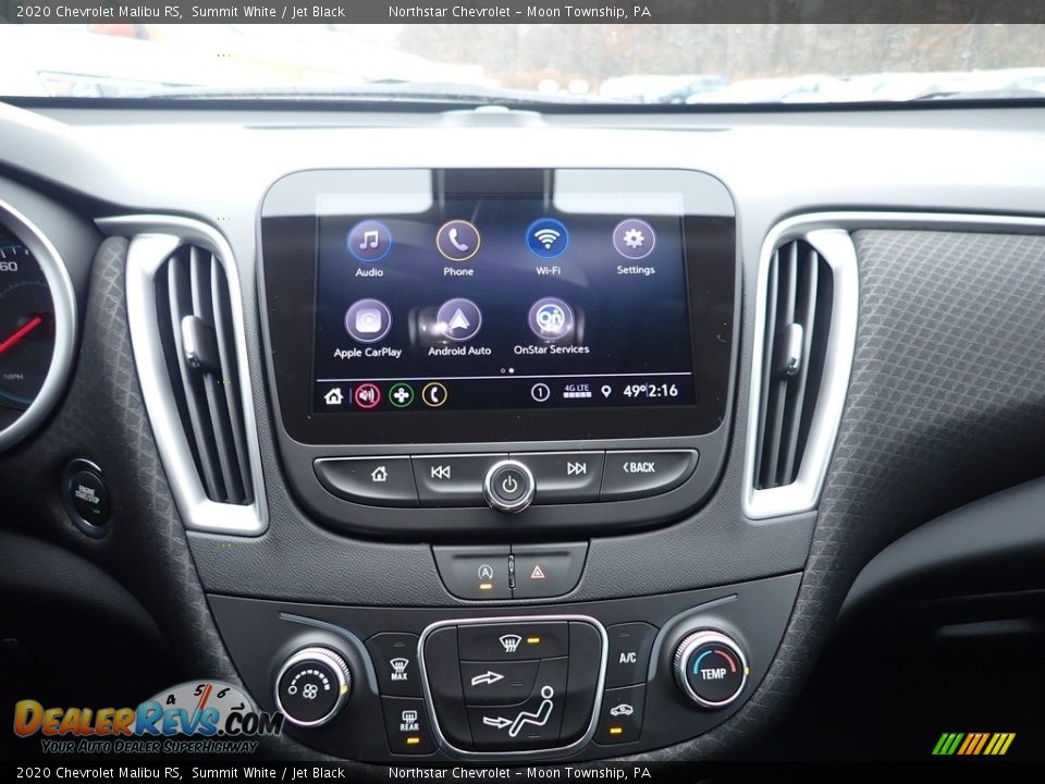 2020 Chevrolet Malibu RS Summit White / Jet Black Photo #17