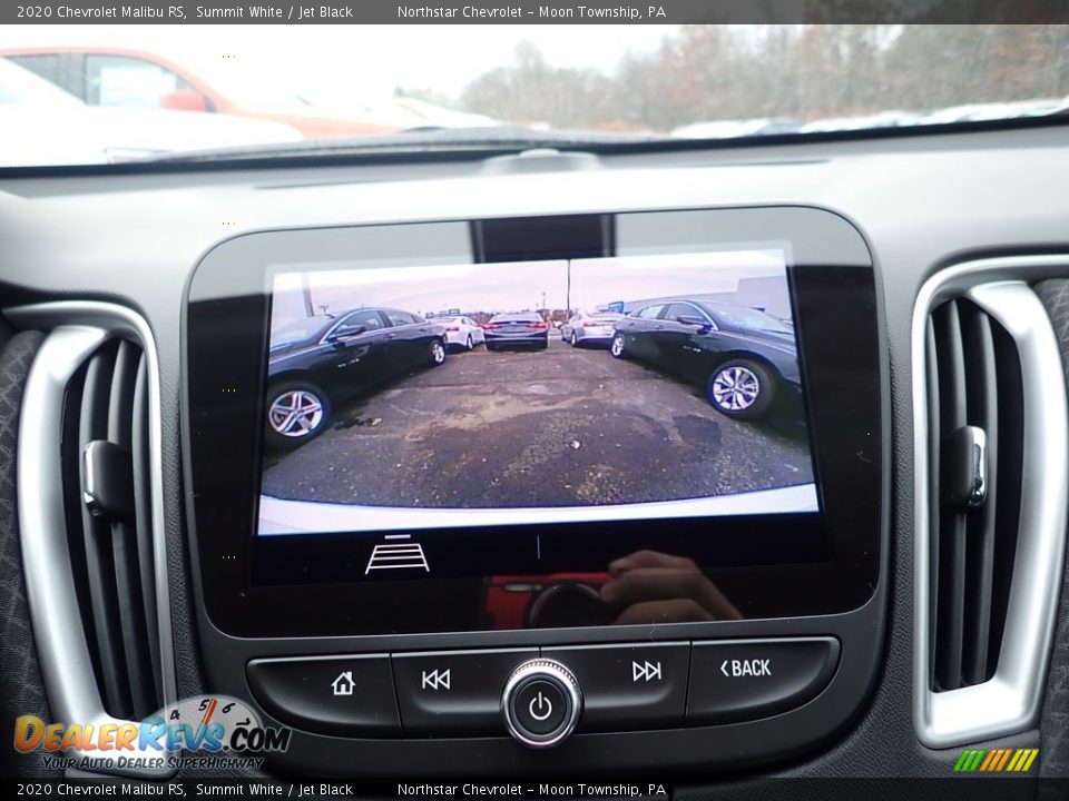 2020 Chevrolet Malibu RS Summit White / Jet Black Photo #18