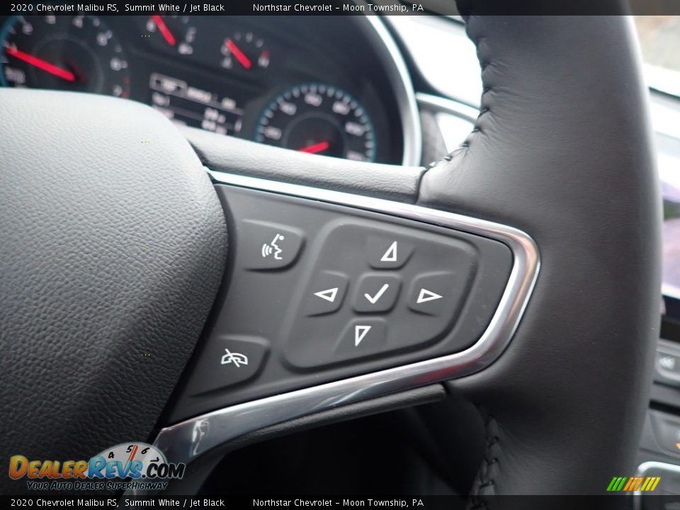 2020 Chevrolet Malibu RS Summit White / Jet Black Photo #19