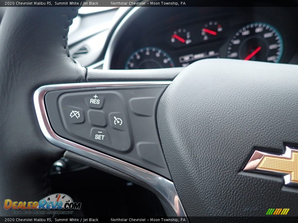 2020 Chevrolet Malibu RS Summit White / Jet Black Photo #20