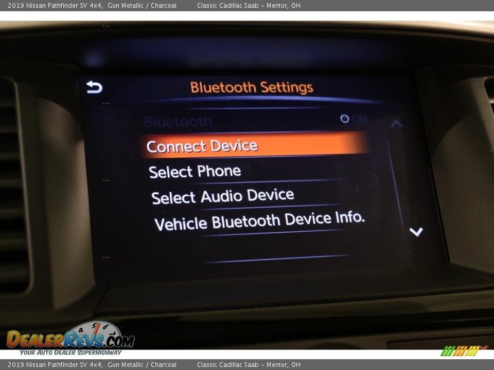 2019 Nissan Pathfinder SV 4x4 Gun Metallic / Charcoal Photo #19
