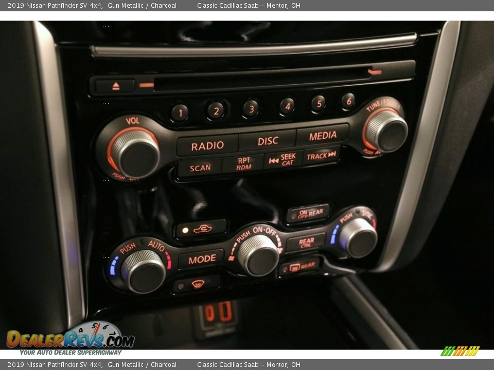 2019 Nissan Pathfinder SV 4x4 Gun Metallic / Charcoal Photo #20