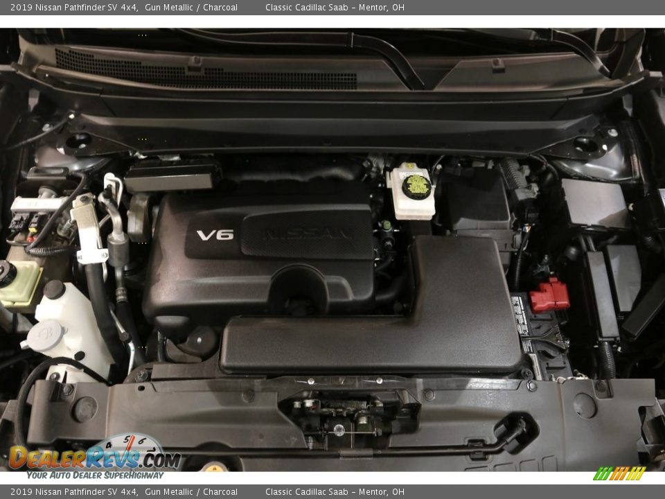 2019 Nissan Pathfinder SV 4x4 Gun Metallic / Charcoal Photo #29