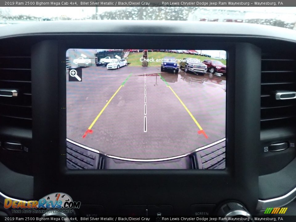 2019 Ram 2500 Bighorn Mega Cab 4x4 Billet Silver Metallic / Black/Diesel Gray Photo #16