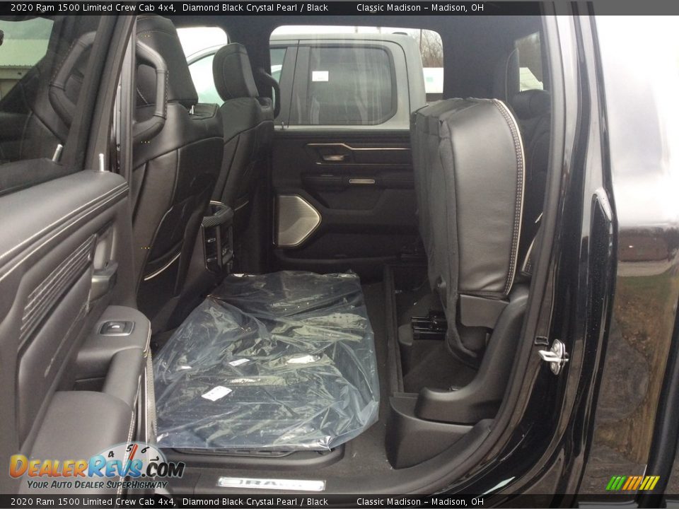 2020 Ram 1500 Limited Crew Cab 4x4 Diamond Black Crystal Pearl / Black Photo #19