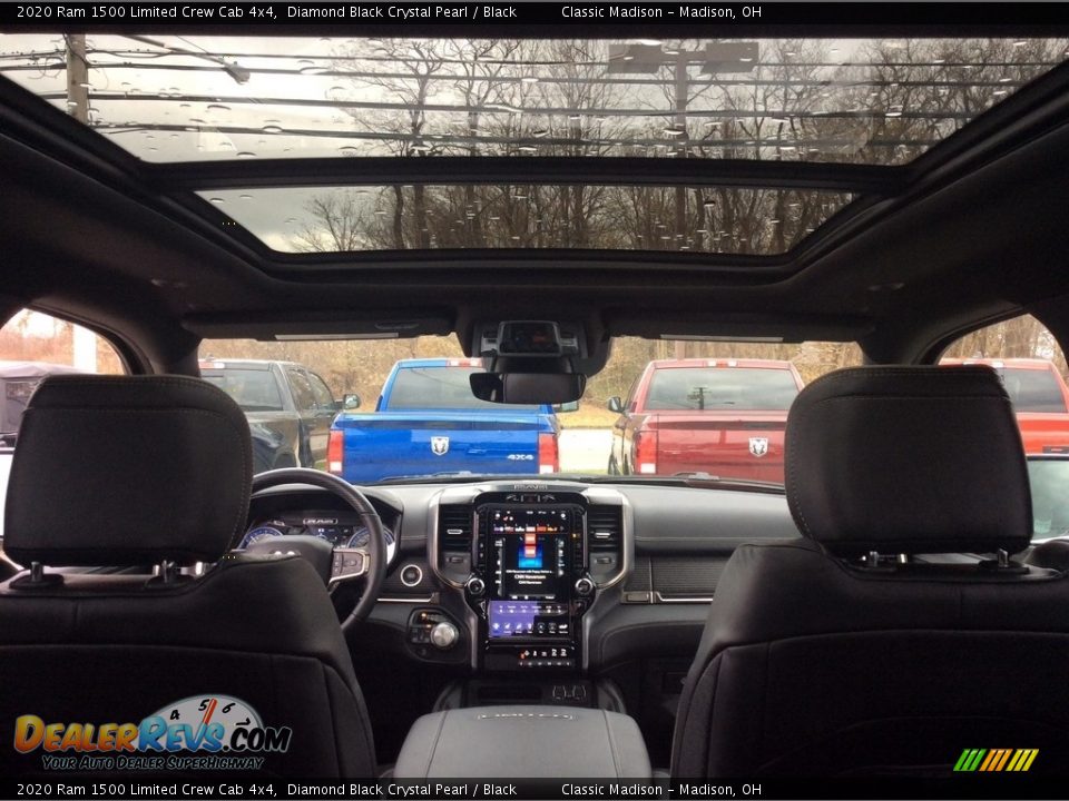 2020 Ram 1500 Limited Crew Cab 4x4 Diamond Black Crystal Pearl / Black Photo #20