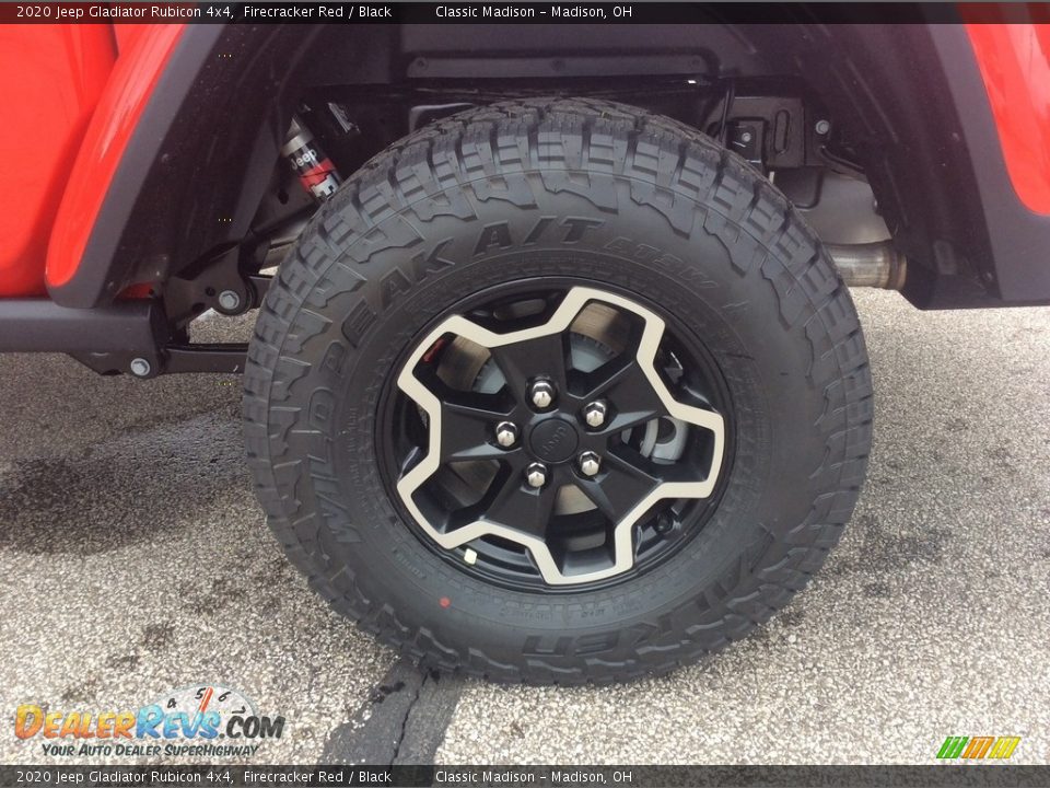 2020 Jeep Gladiator Rubicon 4x4 Firecracker Red / Black Photo #10
