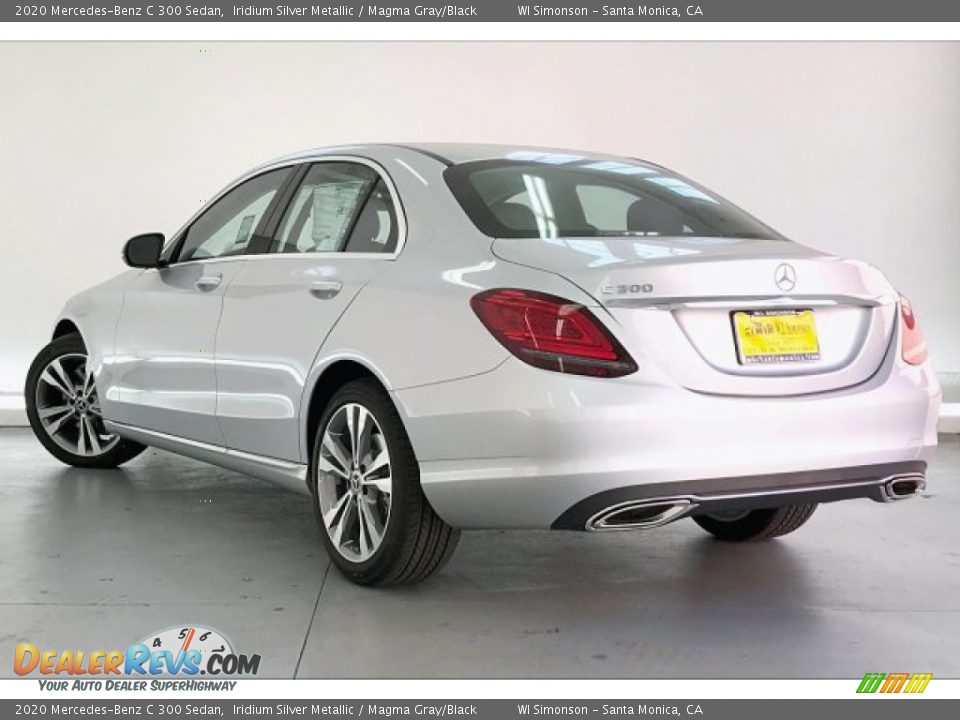 2020 Mercedes-Benz C 300 Sedan Iridium Silver Metallic / Magma Gray/Black Photo #2