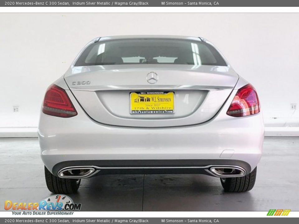 2020 Mercedes-Benz C 300 Sedan Iridium Silver Metallic / Magma Gray/Black Photo #3