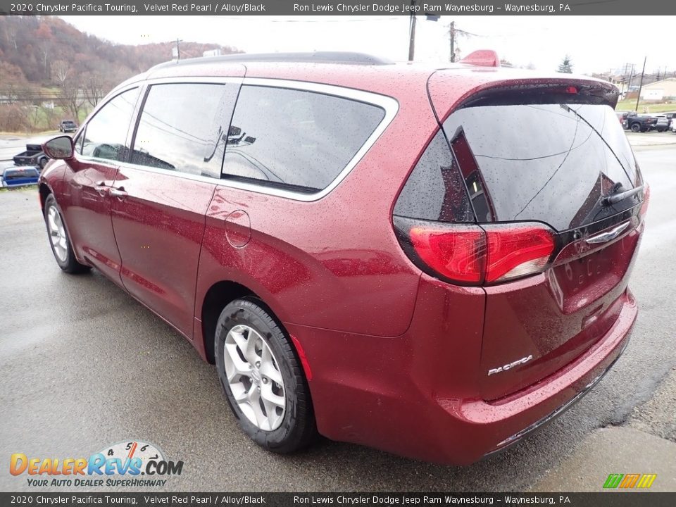 2020 Chrysler Pacifica Touring Velvet Red Pearl / Alloy/Black Photo #3