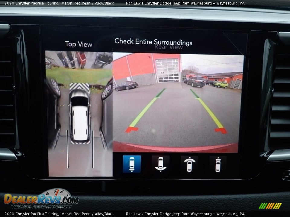 2020 Chrysler Pacifica Touring Velvet Red Pearl / Alloy/Black Photo #16