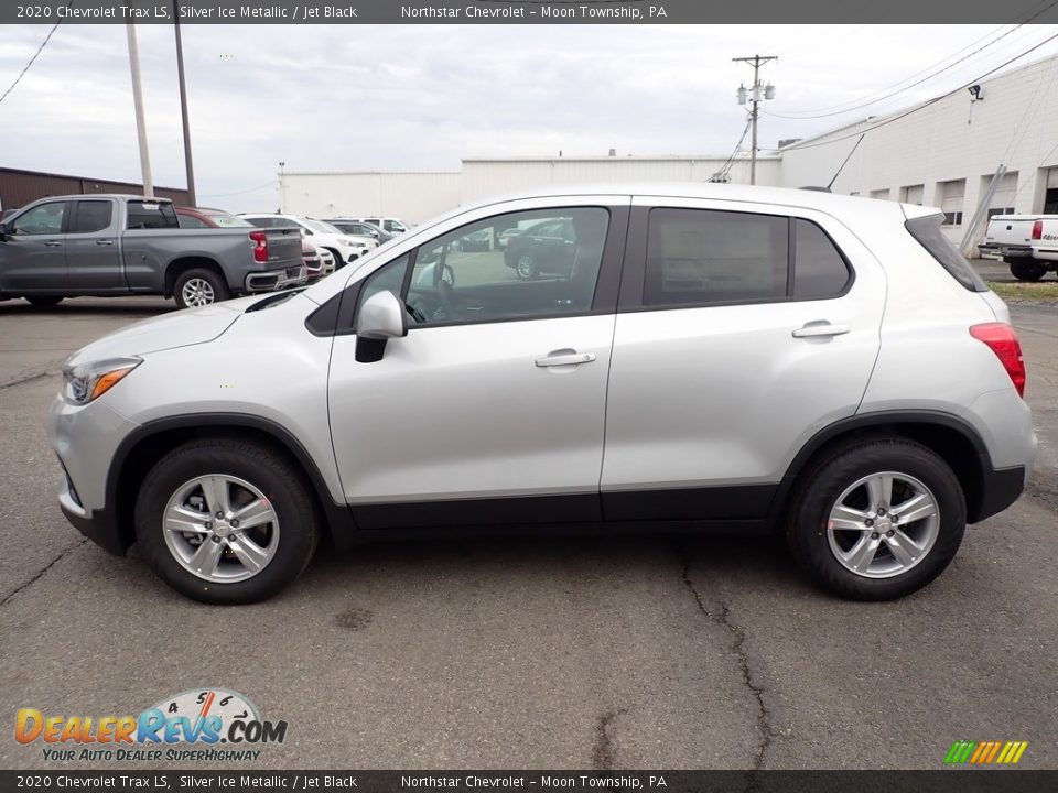 Silver Ice Metallic 2020 Chevrolet Trax LS Photo #2