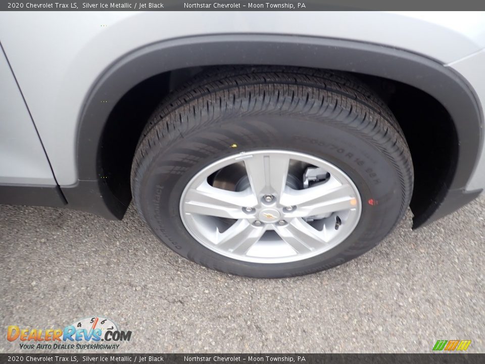 2020 Chevrolet Trax LS Silver Ice Metallic / Jet Black Photo #9